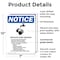 Signmission Safety Culture Sign, 7 in Width, Plastic, Rectangle OS-2PACK-NS-P-710-V-11955 - alternate 2